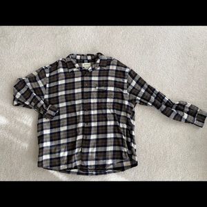 Eddie Bauer Plaid Fannel. 100% cotton.